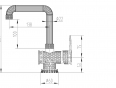Смеситель A 419 U BR LOFT